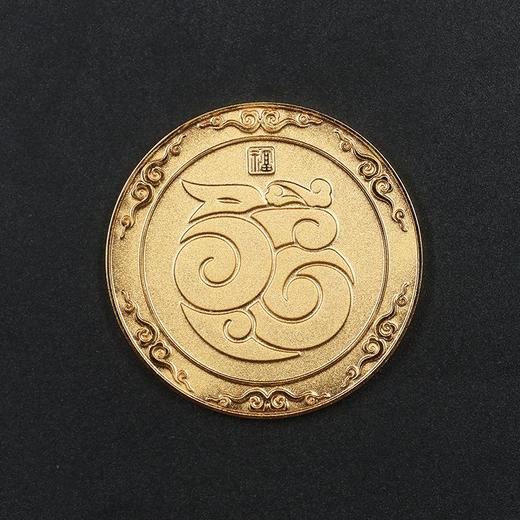 【七夕好礼】龙凤和鸣·异形银条镀金纪念章可佩戴含纯银10克！ 商品图6