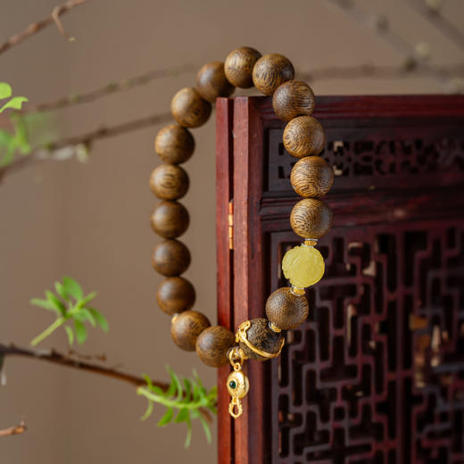 寺院同款 一念七宝 沉香木手串/吊坠系列 精选沉香 油脂如墨 商品图0