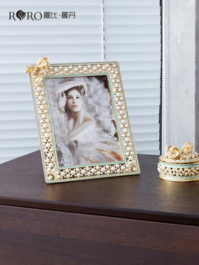 【彼达思】罗比罗丹《珍爱一生》相框珐琅彩工艺结婚礼物相框摆台