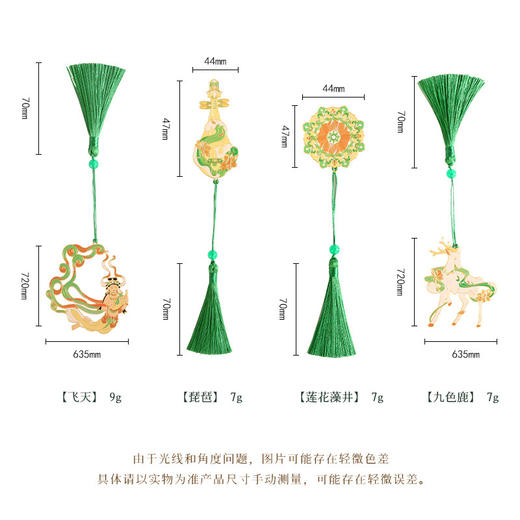 【敦煌书签礼盒】莫高窟仙境国潮文创礼物 金属古风书签礼盒装 商品图6