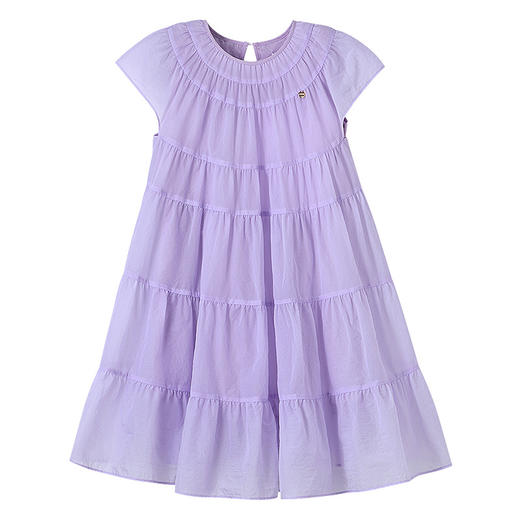 女童短袖连衣裙夏季新款安奈儿童装实体店同款AG523599 商品图9