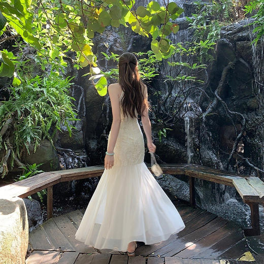 西遇无袖旗袍连衣裙套装女新款新中式薄款空调衫两件套SS150092/SS150093 商品图4