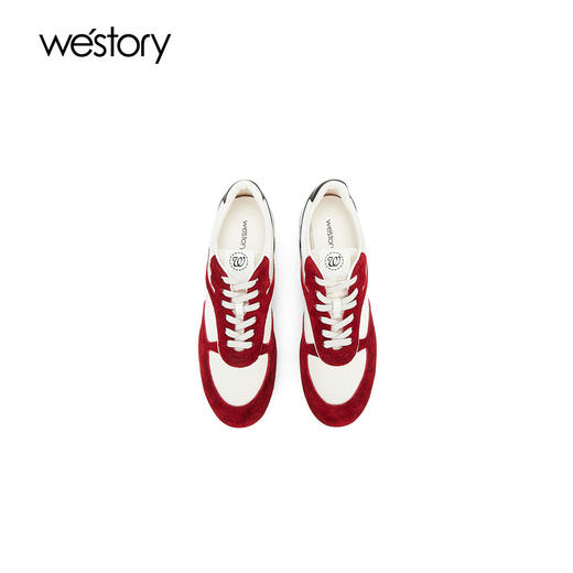Westory2025年春季休闲撞色慢跑运动深口单鞋W25AM59001 商品图3