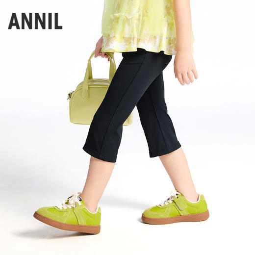 女童全腰针织打底裤夏季新款安奈儿童装实体店同款XG526695 商品图2