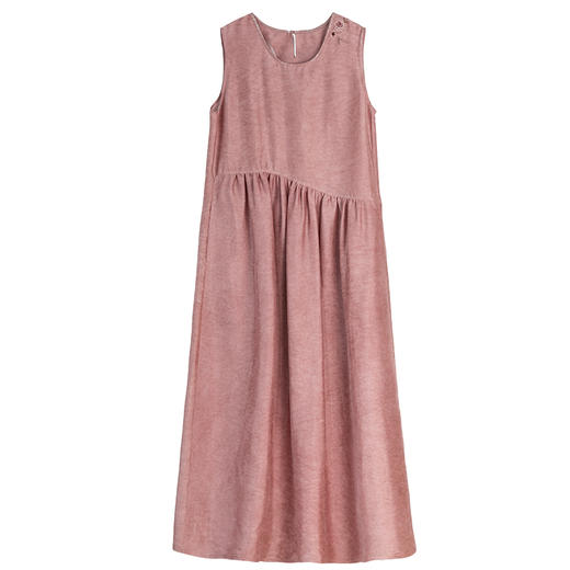 牧衣游原创刺绣炒色桑蚕丝连衣裙 限量福利款 半溪边不支持会员折 商品图4