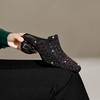 【预售5天】水钻凉拖鞋外穿时尚，包头半拖鞋高级感粗跟拖鞋JZX&L07-88 商品缩略图4