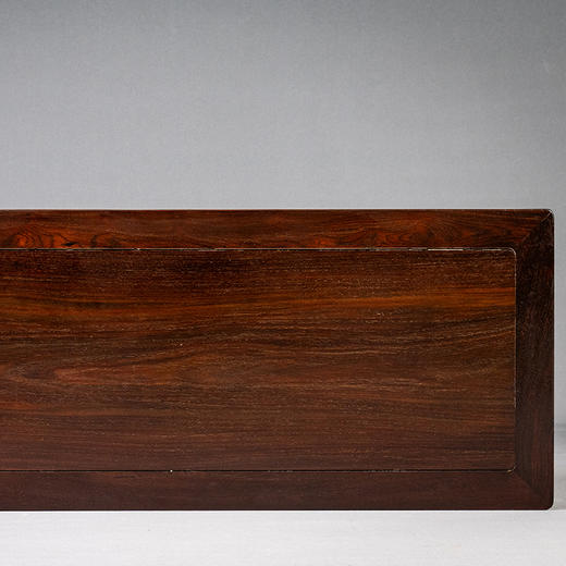 清 红木透雕万字纹高束腰条桌 商品图2