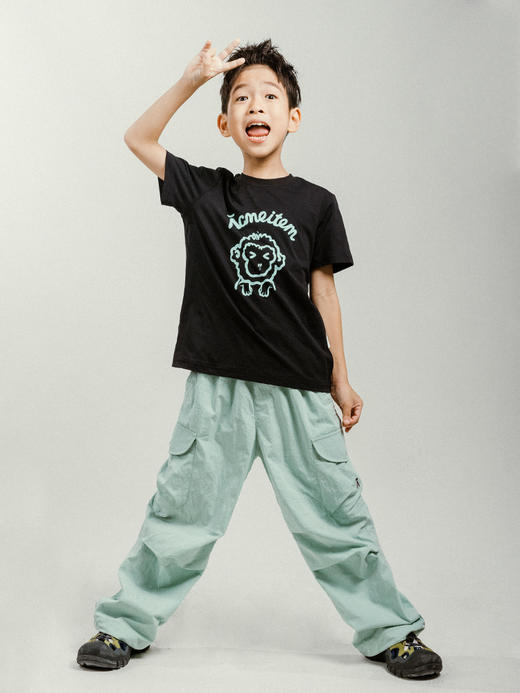 【出游季特惠】ACMEITEM爱棵米 春季户外亲子休闲长裤大口袋宽松可束脚裤子男女GAG3020921A/GAG3020992A 商品图5