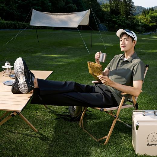 【无缝工艺】柒牌凉感高弹短袖POLO衫男2025夏季新款时尚休闲T恤128T71950 商品图3