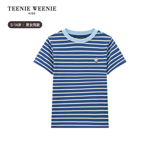 TeenieWeenie Kids小熊童装春夏男女童经典条纹短袖T恤TKRS256371H 商品图7