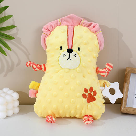 哄睡神器豆豆绒安抚巾玩偶玩具（婴儿可入口啃咬） 商品图7