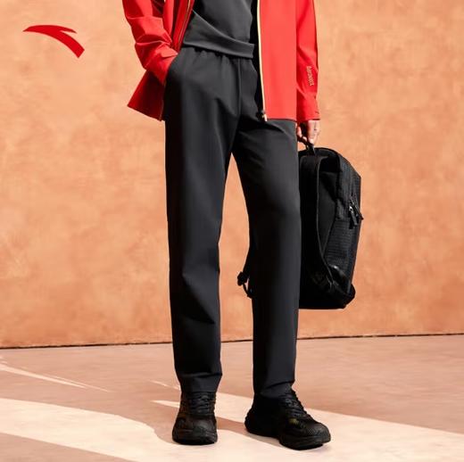 安踏（ANTA）【樊振东同款】男秋冬季新款户外休闲运动长裤卫裤152437517 商品图0