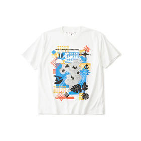 White Mountaineering 白山 MAP T-SHIRT 地图印花圆领短袖T恤