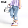 女童全腰七分牛仔裤夏季新款安奈儿童装实体店同款XG526693 商品缩略图1