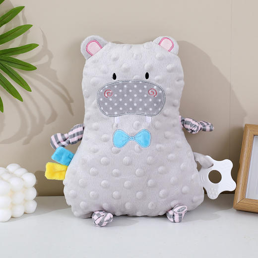 哄睡神器豆豆绒安抚巾玩偶玩具（婴儿可入口啃咬） 商品图6