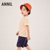 男童圆领短袖套装夏季新款安奈儿童装实体店同款XB521722 商品缩略图1