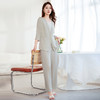 QS-62599552【真丝弹力绉】2025春夏套装女气质休闲套装62599552/42599650 商品缩略图0