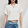 simplepieces夏季新品SPS上衣女宽肩短款短袖T 商品缩略图2