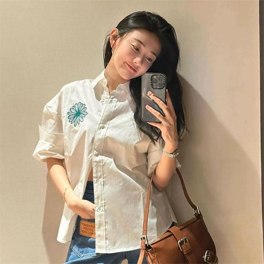 【Triuuchu 秋款高线衬衫】早春“又酷又娇”的衬衫时代又又又开始了 多巴胺颜色 简约不挑人 时尚百搭 商品图5