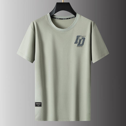 【棉质】【DPS】大依优型大码短袖T恤半袖男大码夏季薄款打底衫肥佬运动休闲 商品图5