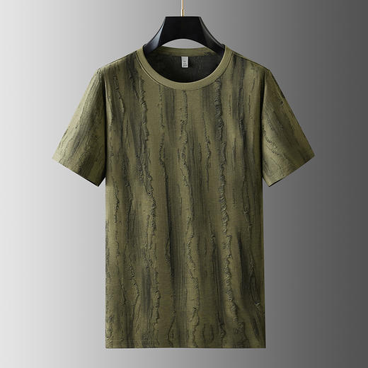 【DDP】大依优型大码破洞短袖T恤休闲透气半袖夏季上衣胖子加肥加大 商品图1