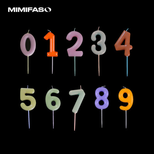 韩国大数字蜡烛 商品图0