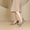 westory新款纯色舒适优雅气质小尖头细高跟单鞋S24CE75321 商品缩略图4