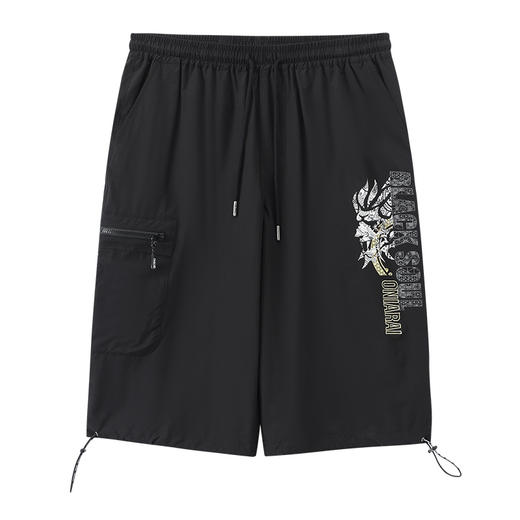 ONIARAI/鬼洗25春夏新品都市游侠轻薄宽松七分短裤男式潮 25B4440 商品图3
