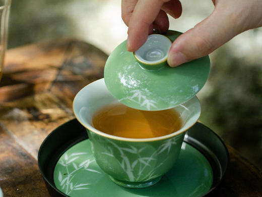 留白竹影竹青 系列 留白设计 雅致韵味 瓷器 商品图2