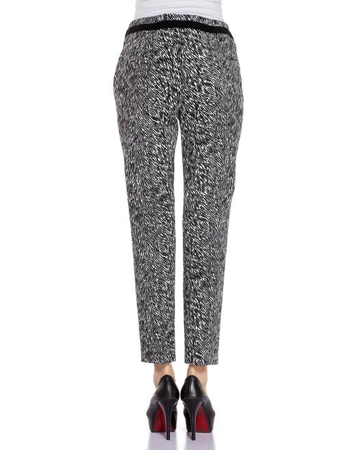 1003000393133  EQ:IQ 黑/白色经典时尚长裤 商品图2