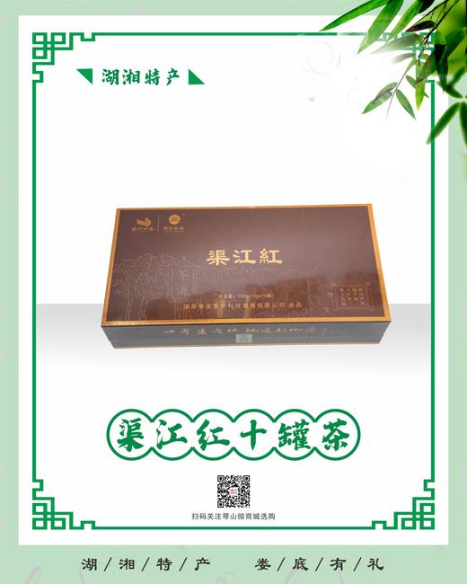 新华红茶 渠江红10罐茶 商品图2