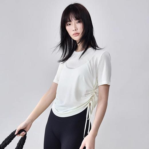 跃牌【周游世界系列】2025春夏新品天丝莱赛尔轻薄运动上衣吸湿速干宽松健身服TP0877 商品图1