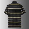 【DDP】大依优型大码短袖POLO衫翻领条纹半袖男加大码棉质打底衫夏季新款休闲胖子 商品缩略图3