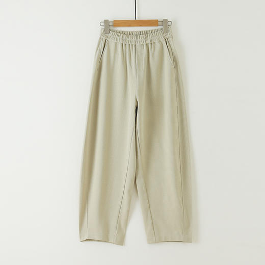 weyo女士夏季新款通勤风八分弯刀裤简约日常休闲裤880045 商品图2