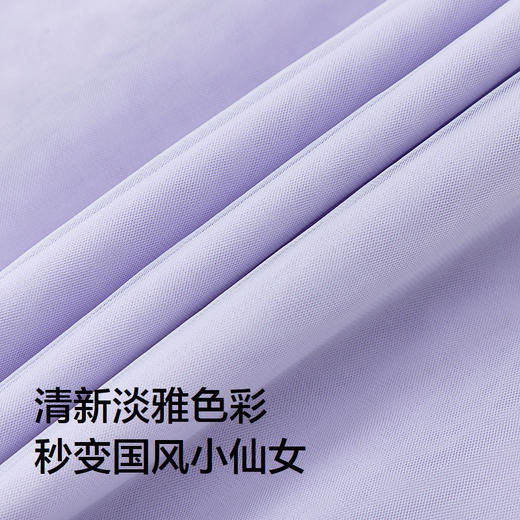 巴拉巴拉女童连衣裙2025新款儿童裙子夏装国风网纱裙 商品图3