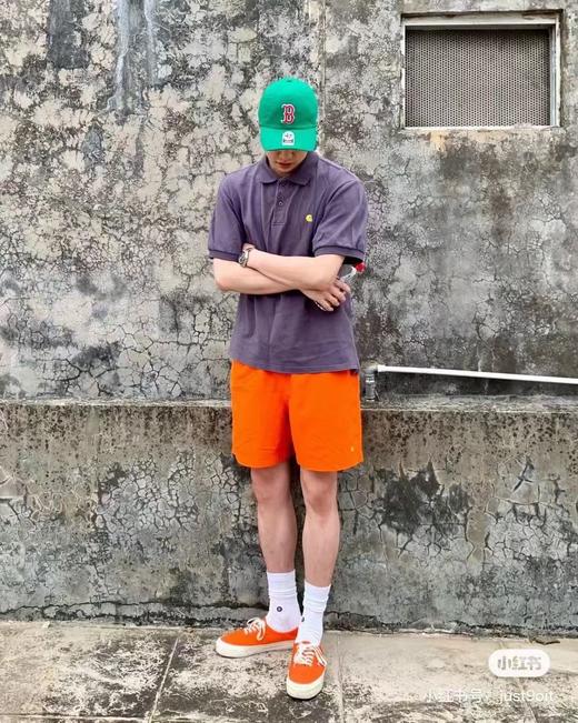 卡哈特 25SS金标刺绣珠地网眼棉短袖Polo衫 Z-15077 商品图6