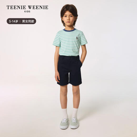 TeenieWeenie Kids小熊童装春夏男女童经典条纹短袖T恤TKRS256371H 商品图13
