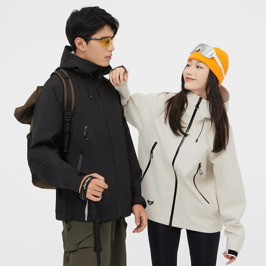 SWISS MILITARY瑞士军工/男女同款冲锋衣  春秋潮牌硬壳情侣冲锋衣/户外防风防水外套  5106 商品图1