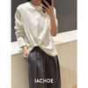 棉仓3621501003-IACHOE下摆收褶T恤 商品缩略图4