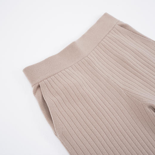 东黎 • 山羊绒女士春季粗纺抽条裤 3520 商品图3