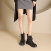 westory2024年秋冬新款优雅风厚底平跟百搭短靴马丁靴S24DS84861 商品缩略图3