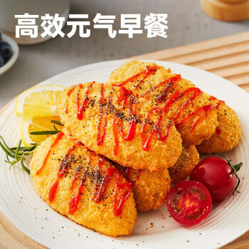 珍百年冷冻深海鳕鱼排310g儿童早餐汉堡半成品空气炸锅食材 商品图0