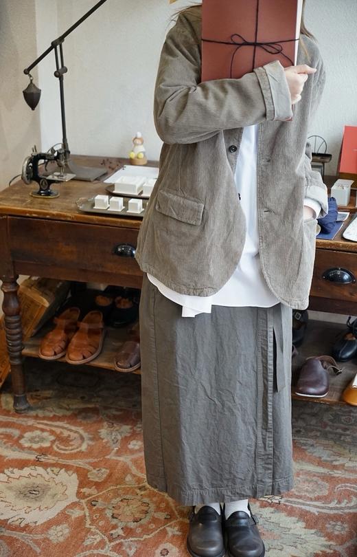 Vas-y Lentement 圆领灯芯绒外套 商品图11