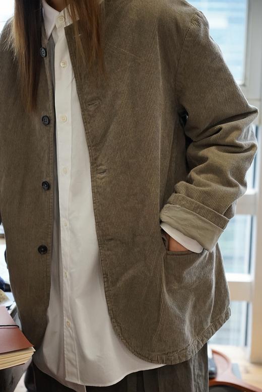 Vas-y Lentement 圆领灯芯绒外套 商品图13