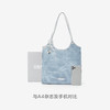 森马包包托特包女2025新款擦色仿牛仔单肩包上课大容量手提包洋气 商品缩略图4