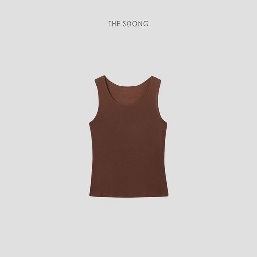 THESOONG"极简刚需"羊毛莱赛尔基础必入背心上衣HBBX6290 商品图7