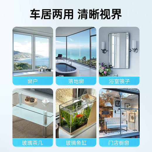 车仆玻璃清洁剂汽车玻璃水雨刮水去污去油膜车用清洗剂 商品图6