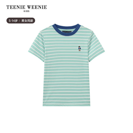 TeenieWeenie Kids小熊童装春夏男女童经典条纹短袖T恤TKRS256371H 商品图5