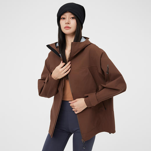 SWISS MILITARY瑞士军工/男女同款 情侣冲锋衣 户外防风防水外套  硬壳 318 商品图4