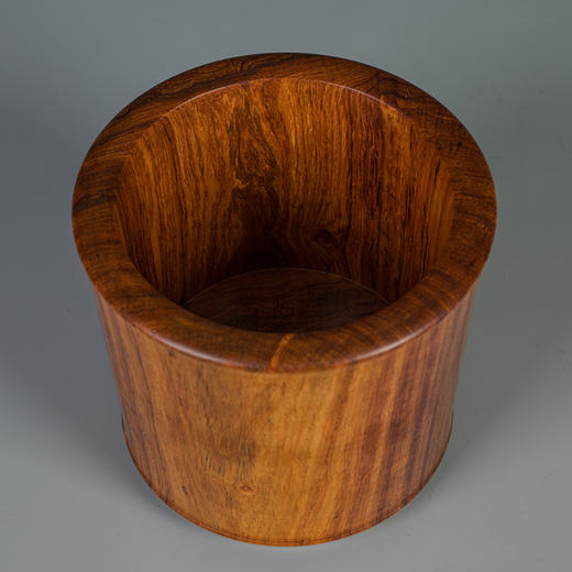 黄花梨整挖木筒 商品图1